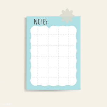 Colorful notepad | Free stock vector - 553755
