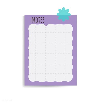 Colorful notepad | Free stock vector - 553756