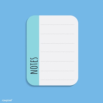 Colorful notepad | Free stock vector - 553757