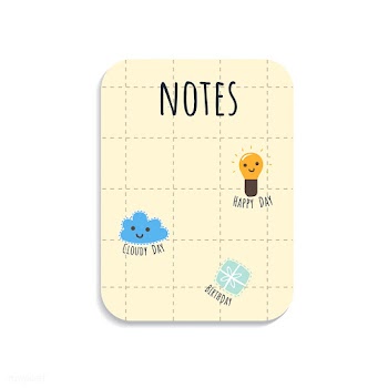 Colorful notepad | Free stock vector - 553765
