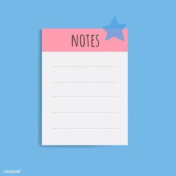 Colorful notepad | Free stock vector - 553768