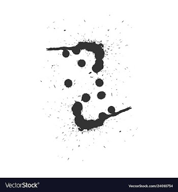 Colorful paint splatterspaint splashes set vector image