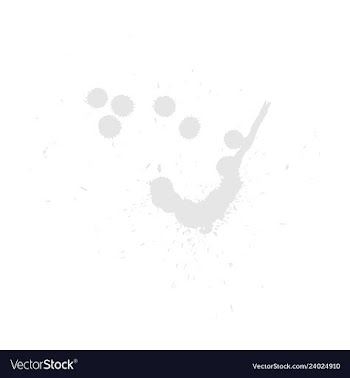 Colorful paint splatterspaint splashes set vector image
