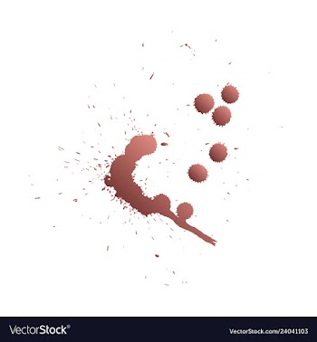 Colorful paint splatterspaint splashes set vector image