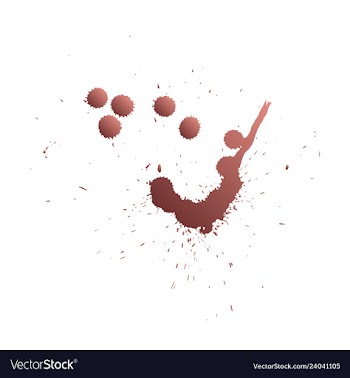 Colorful paint splatterspaint splashes set vector image