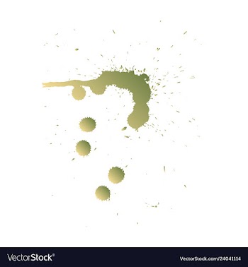 Colorful paint splatterspaint splashes set vector image