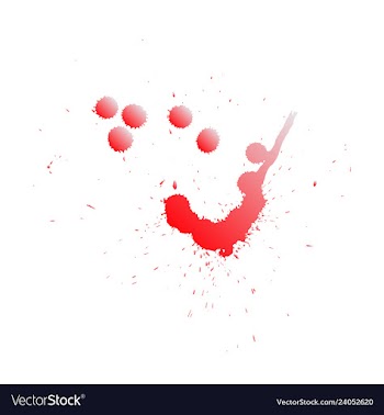 Colorful paint splatterspaint splashes set vector image