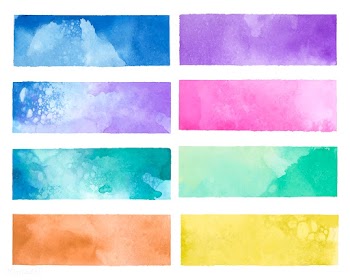 Colorful painted watercolor backgrounds vecto.. | Free stock vector - 473276