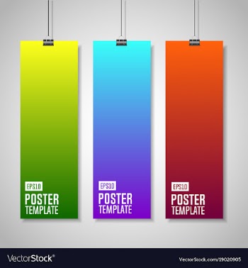 colorful paper with clips