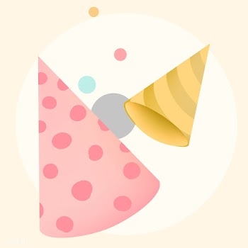 Colorful party hat design vectors | Free stock vector - 508580