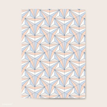 Colorful pastel geometric seamless pattern on.. | Free stock vector - 544438