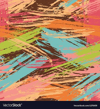 Colorful pattern with splashes vector image