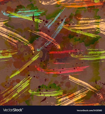 Colorful pattern with splashes vector image