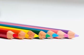 Colorful Pencil Crayons