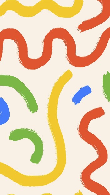 Colorful phone pattern wallpaper, brush | Free Photo - rawpixel