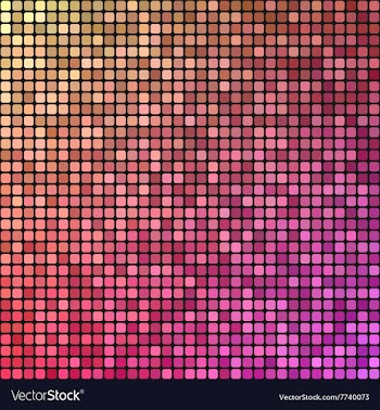Colorful pixel mosaic design background vector image