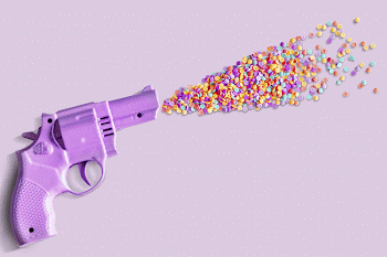 Colorful plastic toy gun photo | Free Photo - rawpixel
