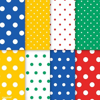 Colorful polka dot seamless pattern vector se.. | Free stock vector - 531017