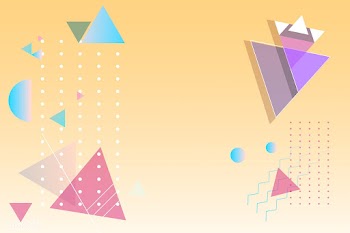 Colorful pyramids background | Free stock vector - 594502