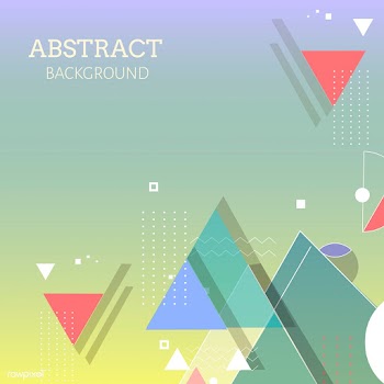 Colorful pyramids background | Free stock vector - 594513