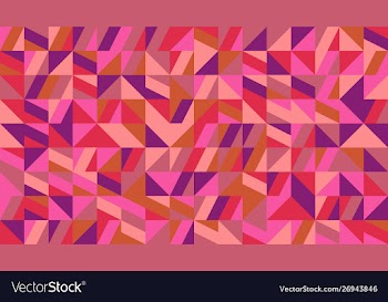 Colorful random chaotic geometrical pattern vector image