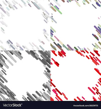 Colorful random diagonal stripe pattern vector image