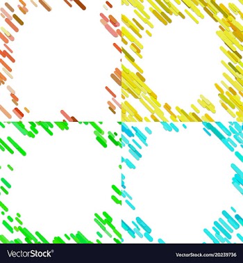 Colorful random diagonal stripe pattern vector image