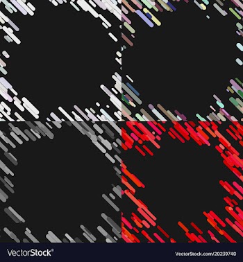 Colorful random diagonal stripe pattern vector image