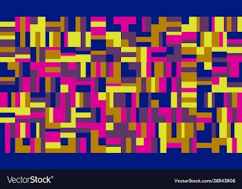 Colorful random rectangle mosaic pattern desktop vector image