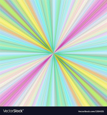 Colorful ray burst background design vector image