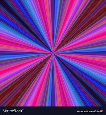 Colorful ray burst background design vector image