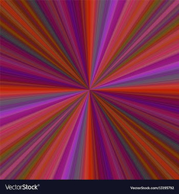 Colorful ray burst background design vector image
