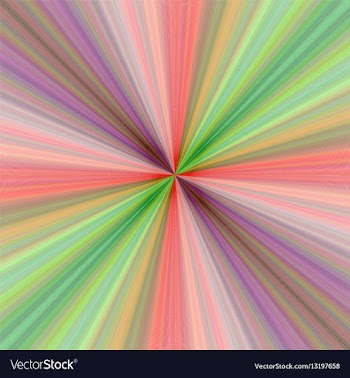 Colorful ray burst background design vector image