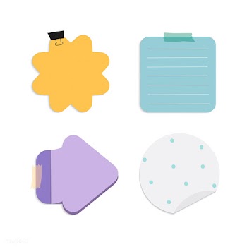 Colorful reminder notes vector set | Free stock vector - 524936