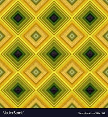 Colorful repeating diagonal square mosaic tile vector image