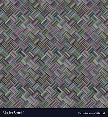 Colorful repeating diagonal striped square mosaic vector image