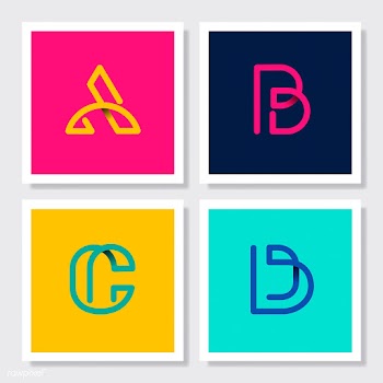 Colorful  retro alphabets vector set | Free stock vector - 543515