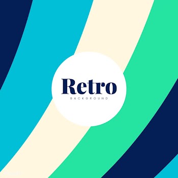 Colorful retro print background design | Free stock vector - 463758