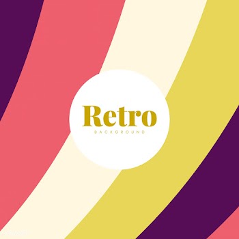 Colorful retro print background design | Free stock vector - 463759