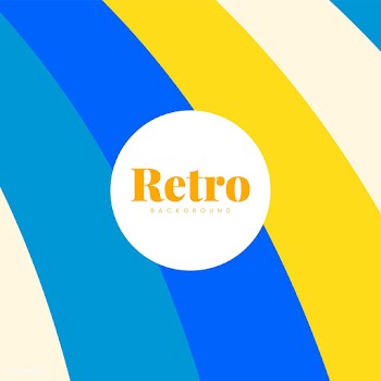 Colorful retro print background design | Free stock vector - 463760