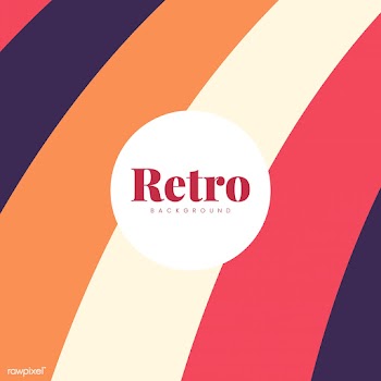Colorful retro print background design | Free stock vector - 463761