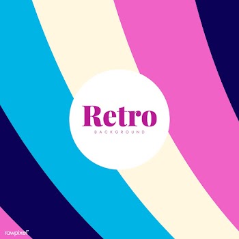 Colorful retro print background design | Free stock vector - 463765