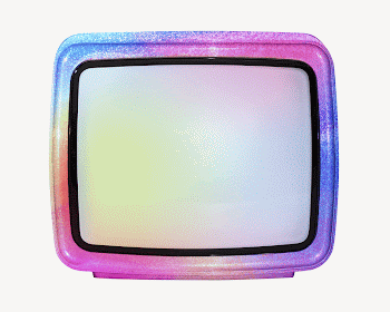 Colorful retro television screen, blank | Free Photo - rawpixel