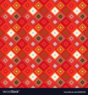 Colorful seamless abstract diagonal square mosaic vector image
