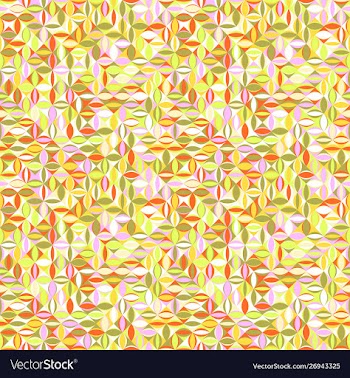 Colorful seamless abstract geometric pattern vector image