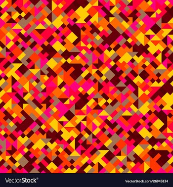 Colorful seamless abstract geometrical pattern vector image