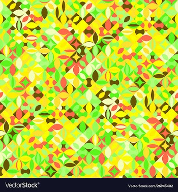 Colorful seamless abstract geometrical pattern vector image