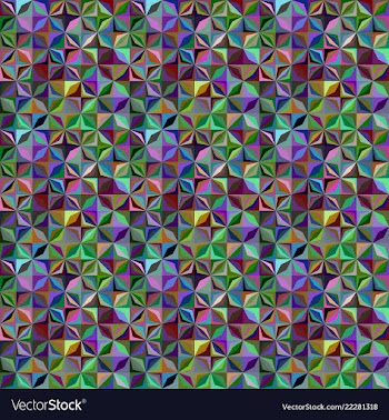 Colorful seamless abstract striped shape pattern vector image