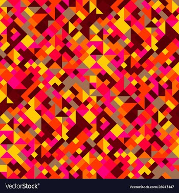 Colorful seamless diagonal geometric pattern vector image