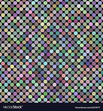 Colorful seamless dot pattern background - graphic vector image